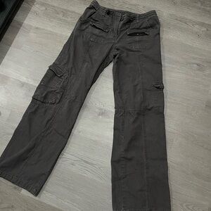Brandy Melville Charcoal Cargo Pants